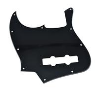 KAISH Lefty - Battipenna a 4 corde, stile basso J, per mancini, per USA/Messico, Jazz J Bass nero a 3 strati