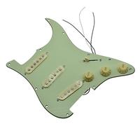 KAISH Loaded Strat Battipenna precablato ST SSS con pickup Alnico verde menta