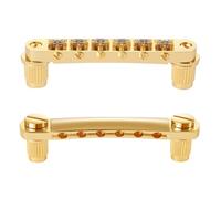 KAISH LP - Sella a rullo per chitarra, ponte Tune-O-Matic e barra di arresto per cordiera, con chiusura a clip, per Les Paul/SG/ES/Dot Gold