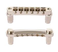 KAISH LP - Sella a rullo per chitarra, ponte Tune-O-Matic e barra di arresto per cordiera, con chiusura a clip, per Les Paul/SG/ES/Dot Nickel