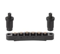 KAISH LP Tune-O-Matic - Ponte a sella per chitarra, con chiusura a clip, per Les Paul, SG, ES, Dot, Bigsby, colore: nero