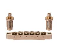 KAISH LP Tune-O-Matic - Ponte a sella per chitarra, con chiusura a clip, per Les Paul, SG, ES, Dot, Bigsby Relic, nichel
