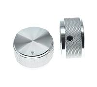 KAISH Manopole per potenziometri in alluminio, diametro 30 mm, con indicatore e vite di fissaggio per amplificatori AMP