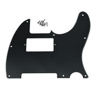 Kaish nero 3 PLY tele humbucker chitarra battipenna scratch piastra per Fender Telecaster