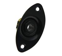 Kaish nero chitarra elettrica jack piastra ovale presa jack