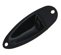 Kaish nero chitarra elettrica jack piastra ST Strat barca presa jack