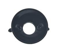 KAISH Nero Ottone Americano Filo Chitarra Elettrica Jackplate Electrosocket Jack Piastra per FD American/MIM Stile Tele/Telecaster