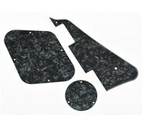 Kaish nero perla battipenna LP & interruttore piastra posteriore piastra cavità coperture per Epiphone Les Paul