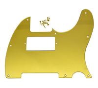 Kaish oro specchio tele humbucker chitarra battipenna scratch piastra per Fender Telecaster chitarra