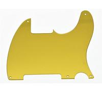 Kaish oro specchio vuoto 5 fori Pickguard scratch piatti per Fender Esquire Telecaster