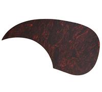Kaish, paraplettro rosso tartaruga per chitarra acustica, a forma di goccia, con autoadesivo