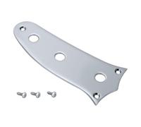 KAISH Piastra di controllo in acciaio per chitarra elettrica Squier Sonic Mustang Chitarra cromata