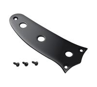 KAISH Piastra di controllo in acciaio per chitarra elettrica Squier Sonic Mustang nero