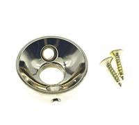 KAISH Piastra jack per chitarra elettrica in ottone dorato, con filettatura americana, per Tele/Telecaster stile FD American/MIM