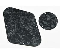 Kaish, piastra per interruttore di controllo LP nero perlato, copertura per Epiphone Les Paul
