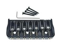 KAISH Ponte Rigido Per Chitarra Elettrica A Ponte Fisso A 6 O 7 Corde Nero Per Chitarre Strat/Tele (Size : 7 String Model)