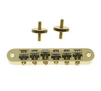 KAISH Ponte Tune-O-Matic per chitarra a rulli per chitarra Les Paul, SG, ES Dot, Gretsch Bigsby con pali filettati M4