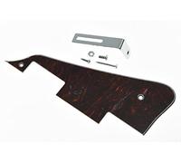 Kaish rosso nero tartaruga LP chitarra Pickguard con Chrome staffa per Epiphone Les Paul
