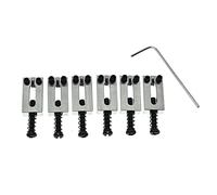 KAISH - Selle a ponte per chitarra in acciaio INOX, versione aggiornata, 10,5 mm, per Stratocaster o Telecaster
