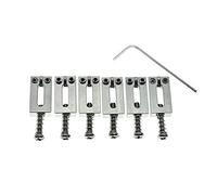 KAISH - Selle a ponte per chitarra in acciaio INOX, versione aggiornata, 10,8 mm, per Stratocaster o Telecaster