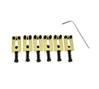 KAISH - Selle per chitarra in ottone massiccio da 10,5 mm, per Stratocaster o Telecaster