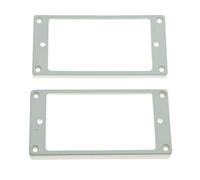 KAISH - Set di 2 cornici per pickup humbucker, base piatta, fondo piatto, per chitarra Epiphone LP