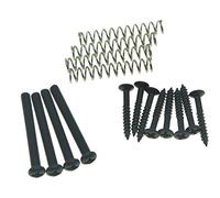 Kaish Set di viti per il montaggio di pick-up Humbucker nero