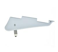 KAISH Silver Mirror - Battipenna a 1 strato per chitarra LP con staffa in acciaio inox nichel e viti di montaggio in acciaio, per USA Les Paul