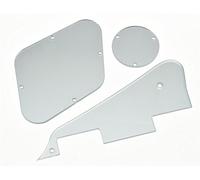 KAISH Silver Mirror LP Pickguard Piastra di Controllo Posteriore Interruttore Cavità Copre per Epiphone Les Paul