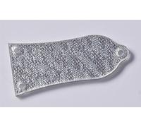 KAISH Silver Sparkle plastica LP chitarra Truss Rod copertura 3 fori per Epiphone Les Paul