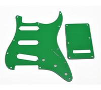Kaish ST battipenna Sss chitarra Strat Trem copertura piastra posteriore verde per noi/messicano Stratocaster