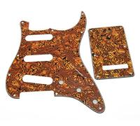 Kaish Strat Sss Pickguard e ST piastra posteriore tremolo copertura Tiger Stripe
