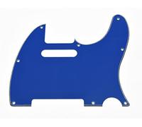 Kaish tele chitarra scratch piastra battipenna blu a 3 strati per US/messicano Telecaster