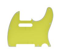 Kaish tele chitarra scratch piastra battipenna giallo a 3 strati per US/messicano Telecaster