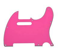 Kaish tele chitarra scratch piastra battipenna rosa rosso a 3 strati per US/messicano Telecaster