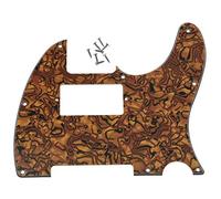 Kaish Tiger Stripe tele humbucker chitarra battipenna scratch piastra per Fender Telecaster