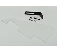 Kaish trasparente LP chitarra battipenna nero con staffa per Epiphone Les Paul