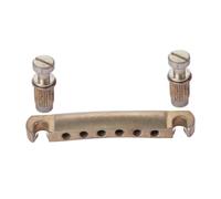 KAISH Tune-O-Matic - Barra di arresto per cordiera a ponte con chiusura a clip per chitarre LP/Les Paul/SG/ES Relic