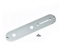 KAISH USA Specs Metallo Alluminio Anodizzato Tele Control Plate con 3/8 "CTS Pot Fori per Americano/Messicano Telecaster Argento