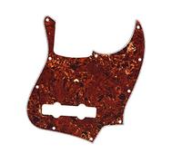 Kaish vintage Tortoise 5 string Jazz J Bass Pickguard scratch Plate per USA/messicano J Bass