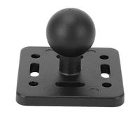 kaisudiAP Base di Montaggio a Sfera da 1 Pollice, Piastra di Montaggio a Sfera Universale in Lega di Alluminio con Foro AMPS per Braccio a Doppia Presa a Sfera BRCOVAN di Misura B da 1