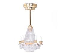 kaisudiAP Lampada a candela per casa delle bambole, luce in miniatura a LED, accessorio per casa delle bambole in scala 1/12 con interruttore a levetta per l'arredamento della