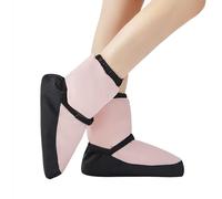 KAISUN Stivale Balletto, Warm Up Bootie, Scarpe da Ballo Donna, Dance Stivali Ballo Caldo Stivali Invernali Scarpe Allenamento Riscaldano(Rose,S(36-38))