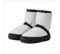 KAISUN Stivale Balletto, Warm Up Bootie, Scarpe da Ballo Donna, Dance Stivali Ballo Caldo Stivali Invernali Scarpe Allenamento Riscaldano(Gray,XS(32-35))