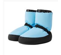 KAISUN Stivale Balletto, Warm Up Bootie, Scarpe da Ballo Donna, Dance Stivali Ballo Caldo Stivali Invernali Scarpe Allenamento Riscaldano(Blau,XS(32-35))