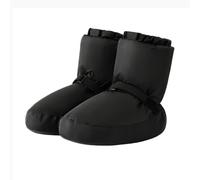 KAISUN Stivale Balletto, Warm Up Bootie, Scarpe da Ballo Donna, Dance Stivali Ballo Caldo Stivali Invernali Scarpe Allenamento Riscaldano(Schwarz,XS(32-35))