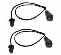 KAIUYRT Corde ripiano Portapacchi Compatibile con Ford per Focus Hatchback MK2 2004 2005 2006 2007 2008 2009 2010 2011. Clip Copri-Corda per Ripiano Posteriore Auto, 4M51A46538AB.