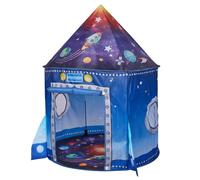 Kaivee Rocket Ship Space Pop Up Play Tent for Kids-Astronaut Pretend Playhouse Gift for 3-5 6 7 Year Old Girls Boys Toddlers Foldable Birthday Gifts
