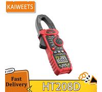 KAIWEETS HT208D Pinza amperometrica INRUSH 1000 Amp Corrente CA/CC 1000 V Tensione CA/CC Sensore NCV GFCI Tester prese elettriche