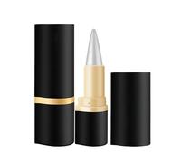 KAIYAYA 2 Pezzi Matita Occhi Matte Quick,Occhi 24 Ore Automatica Waterproof Eyeliner Matita Occhi Morbida,Dry Eyeliner Waterproof Impermeabile Opaca Rapida,Gel Trucco Penna Non Macchia (argento)
